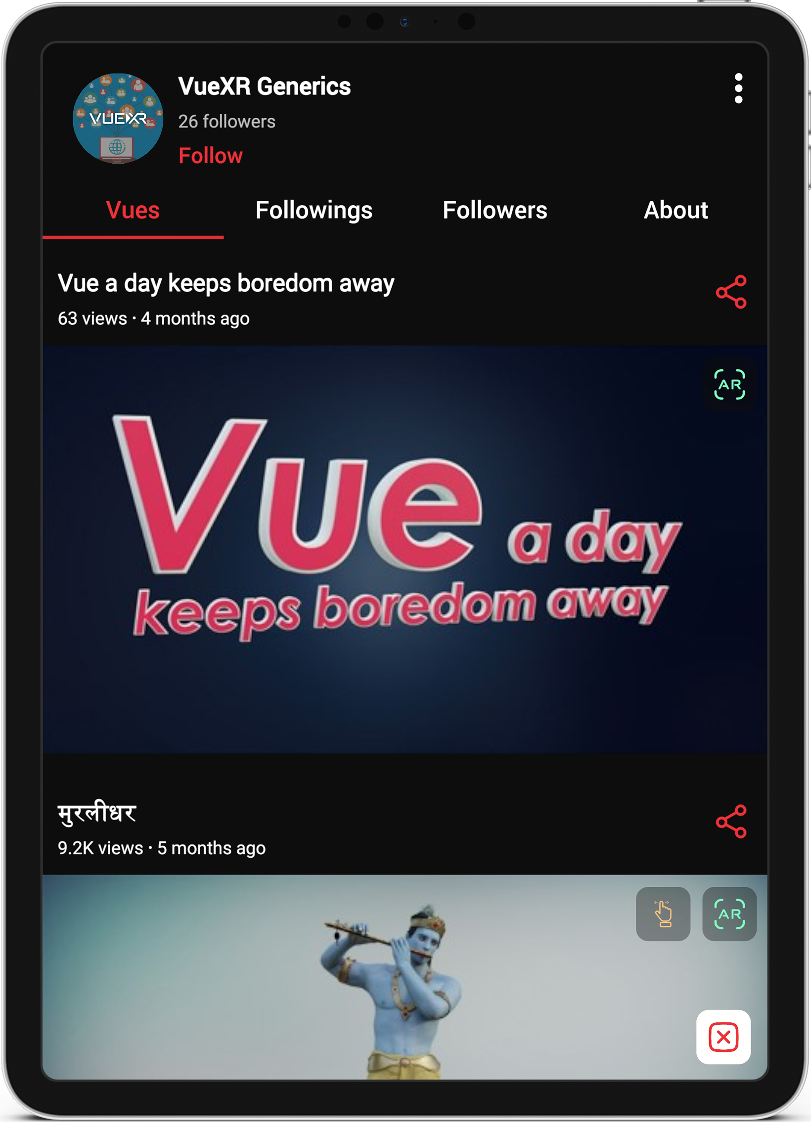 Follow Creators