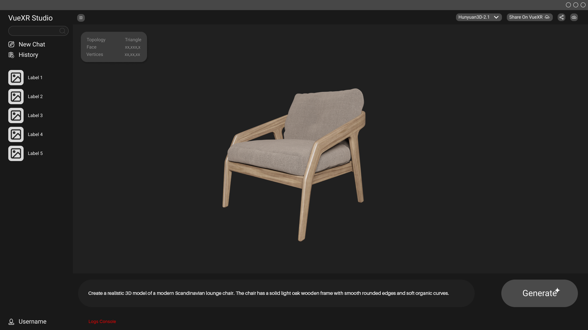 Local model generation workflow